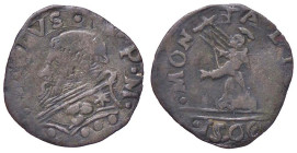 ZECCHE ITALIANE - MONTALTO - Sisto V (1585-1590) - Baiocco 1590 CNI 52; Munt. 128 R (MI g. 0,89)
MB-BB