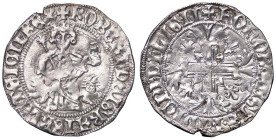 ZECCHE ITALIANE - NAPOLI - Roberto d'Angiò (1309-1343) - Gigliato P.R. 1/2; MIR 28 (AG g. 3,94)
BB