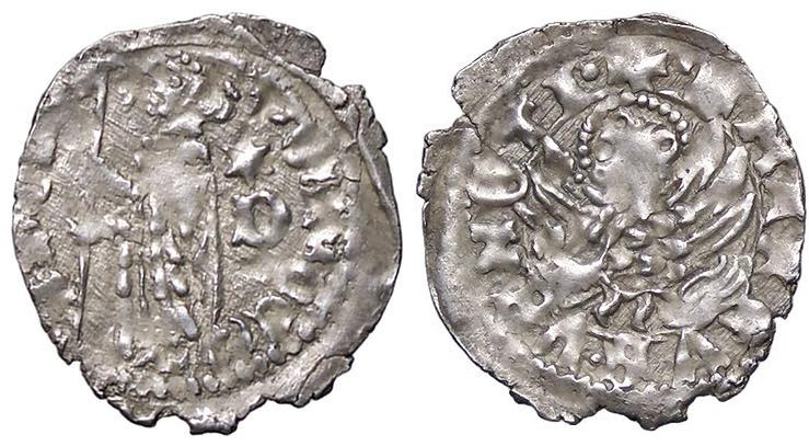 ZECCHE ITALIANE - VENEZIA - Michele Steno (1400-1413) - Soldino Pao. 3 (AG g. 0,...