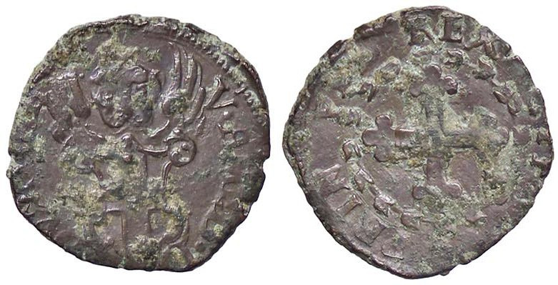 SAVOIA - Vittorio Amedeo I (1630-1637) - 3 Denari MIR 723c RRR (MI g. 1)Senza da...