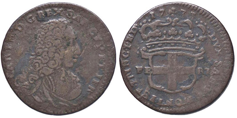 SAVOIA - Carlo Emanuele III (1730-1773) - 2,6 Soldi 1733 Mont. 51 R MI
qBB