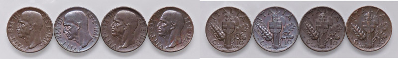 SAVOIA - Vittorio Emanuele III (1900-1943) - 10 Centesimi 1936÷1939 Spiga Mont. ...