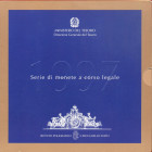 REPUBBLICA ITALIANA - Repubblica Italiana (monetazione in lire) (1946-2001) - Serie zecca 1997 Mont. 34 In confezione - 12 valori
 In confezione - 12...