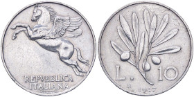 REPUBBLICA ITALIANA - Repubblica Italiana (monetazione in lire) (1946-2001) - 10 Lire 1947 Mont. 4 RRR IT
BB+