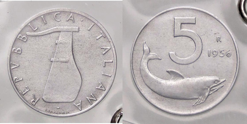 REPUBBLICA ITALIANA - Repubblica Italiana (monetazione in lire) (1946-2001) - 5 ...