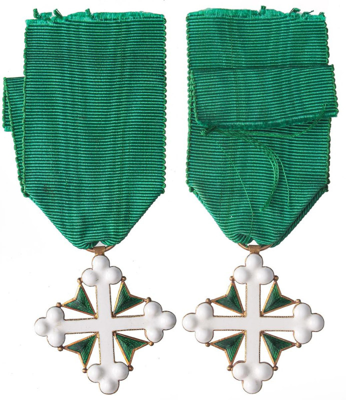 MEDAGLIE - SAVOIA - Vittorio Emanuele III (1900-1943) - Croce Ordine dei Santi S...