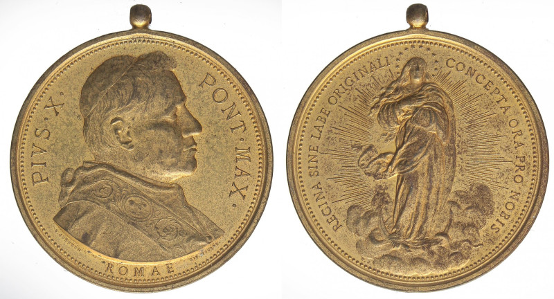 MEDAGLIE - PAPALI - Pio X (1903-1914) - Medaglia MD Ø 47
qFDC