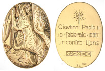 MEDAGLIE - PAPALI - Giovanni Paolo II (1978-2005) - Medaglia 1999 - Incontro Lions MD Opus: Bodinimm 29x40
 mm 29x40 - 
FDC/qFDC