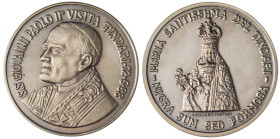 MEDAGLIE - PAPALI - Giovanni Paolo II (1978-2005) - Medaglia 1988 - Viaggio a Tindari MB Ø 40
FDC