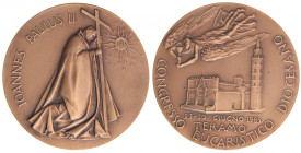 MEDAGLIE - PAPALI - Giovanni Paolo II (1978-2005) - Medaglia 1985 - Teramo, congresso eucaristico AE Ø 50
FDC
