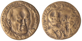 MEDAGLIE - PAPALI - Giovanni Paolo II (1978-2005) - Medaglia A. III Mont. 2 AE
FDC