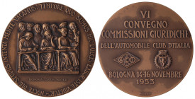 MEDAGLIE - CITTA' - Bologna - Medaglia 1953 - VI convegno commissioni giuridiche AE Opus: Bertoli Ø 80
FDC