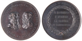 MEDAGLIE - CITTA' - Brescia - Medaglia 1856 - Esposizione Generale AE Opus: Linati Ø 55
SPL