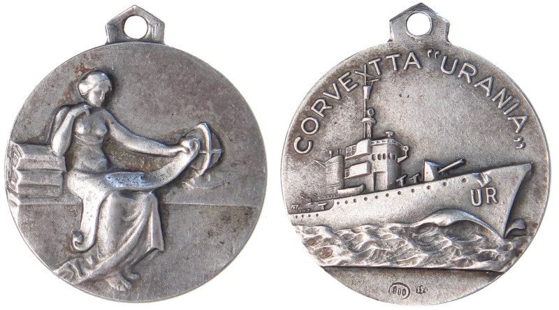 MEDAGLIE - VARIE - Medaglia Corvetta "Urania" AG Ø 24
qSPL