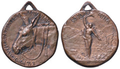 MEDAGLIE - VARIE - Medaglia L'Asino AE Ø 24Satirica
 Satirica - 
SPL