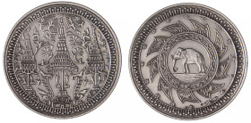 MEDAGLIE ESTERE - THAILANDIA - Medaglia 2 baht Siam (AG g. 26,1) Ø 36AG999 - In scatola
 AG999 - In scatola - 
FDC