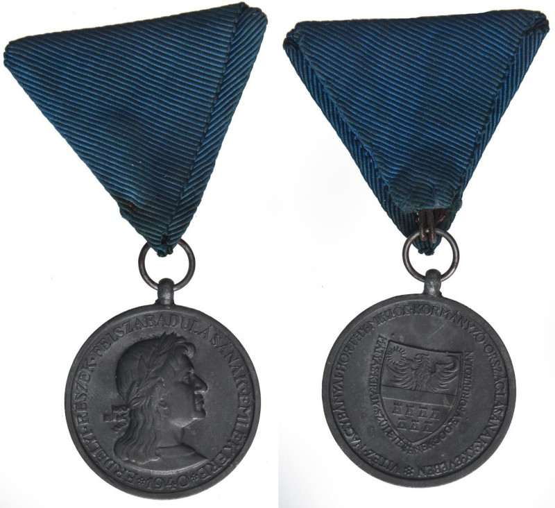 MEDAGLIE ESTERE - UNGHERIA - Medaglia 1940 PE Ø 35
SPL