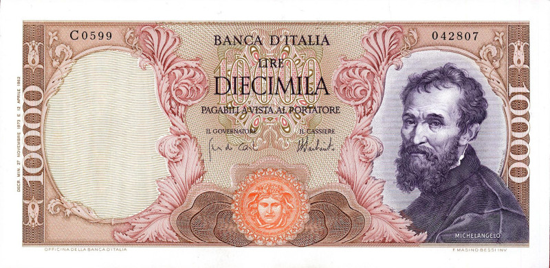 CARTAMONETA - BANCA d'ITALIA - Repubblica Italiana (monetazione in lire) (1946-2...
