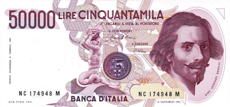 CARTAMONETA - BANCA d'ITALIA - Repubblica Italiana (monetazione in lire) (1946-2...