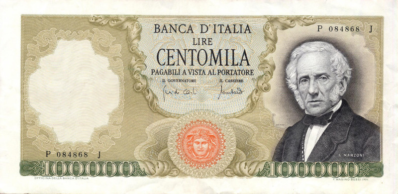 CARTAMONETA - BANCA d'ITALIA - Repubblica Italiana (monetazione in lire) (1946-2...