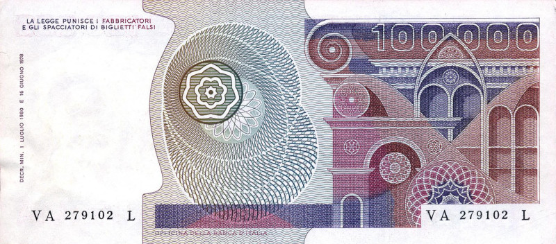 CARTAMONETA - BANCA d'ITALIA - Repubblica Italiana (monetazione in lire) (1946-2...
