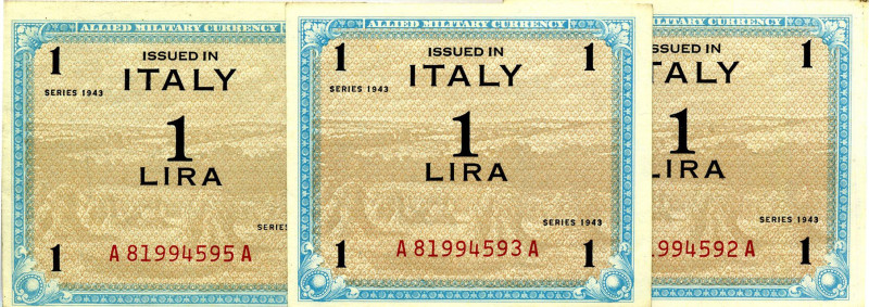 CARTAMONETA - COLONIE ED OCCUPAZIONI DI TERRITORI ITALIANI - Allied Military Cur...