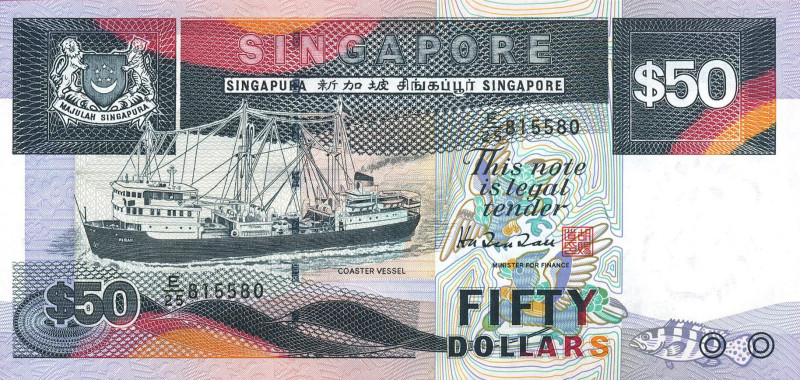 CARTAMONETA ESTERA - SINGAPORE - Repubblica - 50 Dollari (1994) Pick 32
FDS