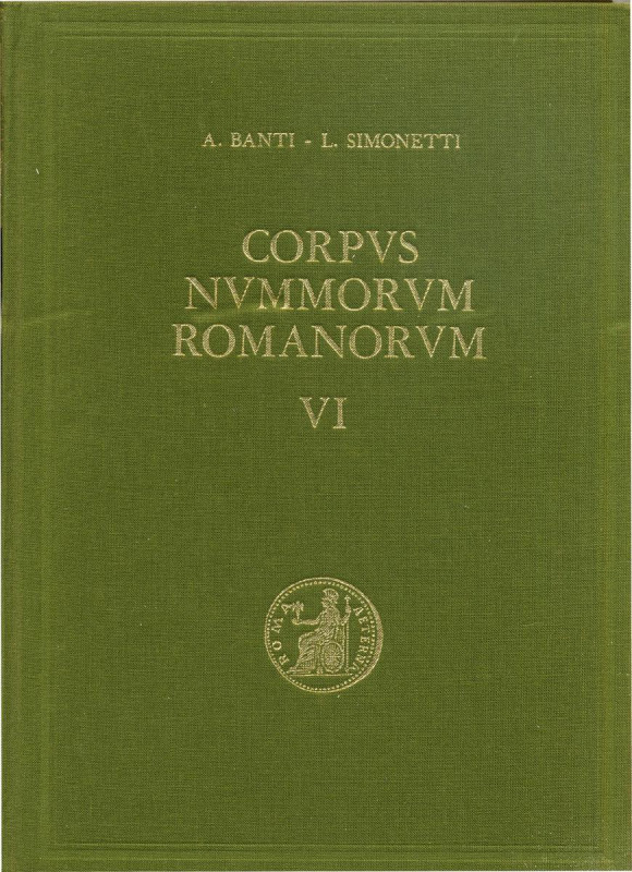 BIBLIOGRAFIA NUMISMATICA - LIBRI Banti-Simonetti - Corpus Nummorum Romanorum - V...