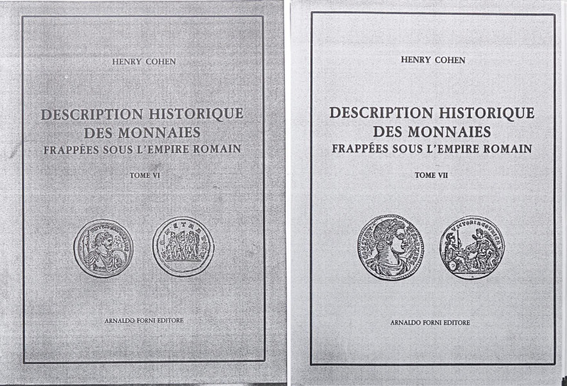 BIBLIOGRAFIA NUMISMATICA - LIBRI Cohen E. - Description historique des monnaies ...