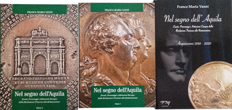 BIBLIOGRAFIA NUMISMATICA - LIBRI Franca Maria Vanni - Tre cataloghi sulle medagl...