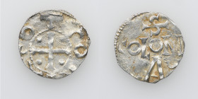 Germany. Cologne. Otto III 983-1002. AR Denar (17mm, 1.50g). Cologne mint. +OTTO [REX], cross with pellets in each angle / S / COLONI[A] / A G, Cologn...