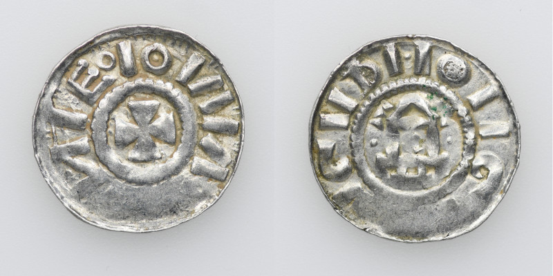 Germany. Archdiocese of Magdeburg. Giselher 981-1004. AR Denar (18mm, 1.32g). Ma...