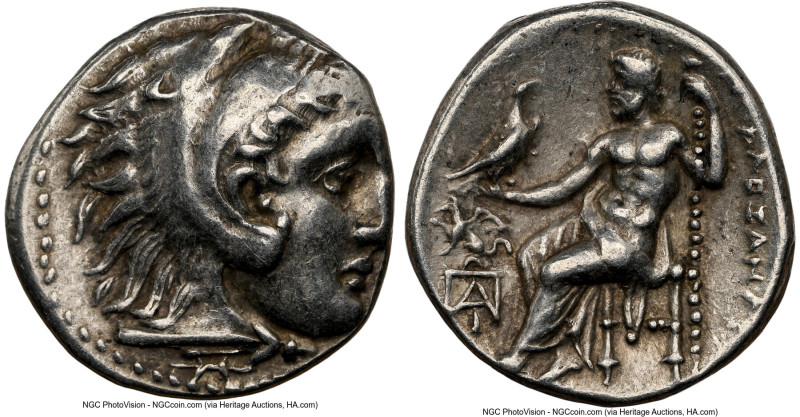 MACEDONIAN KINGDOM. Alexander III the Great (336-323 BC). AR drachm (17mm, 4.23 ...