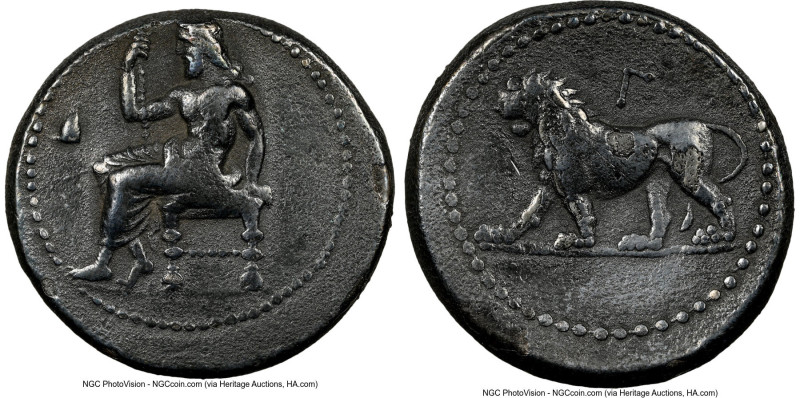 BABYLONIA. Alexandrine Empire. Uncertain satrap (ca. 328-311 BC). AR stater (24m...