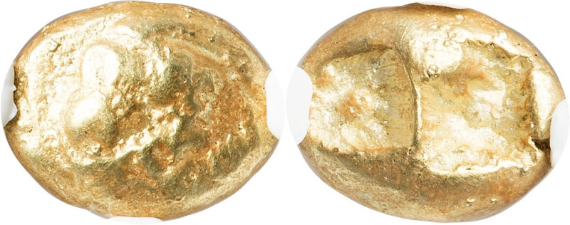 IONIA. Uncertain mint. Ca. 650-600 BC. EL sixth-stater or hecte (10mm, 2.25 gm)....