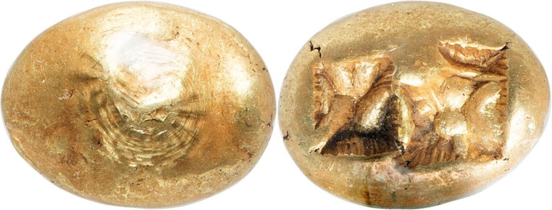 IONIA. Uncertain mint. Ca. 650-600 BC. EL sixth-stater or hecte (10mm, 2.34 gm)....