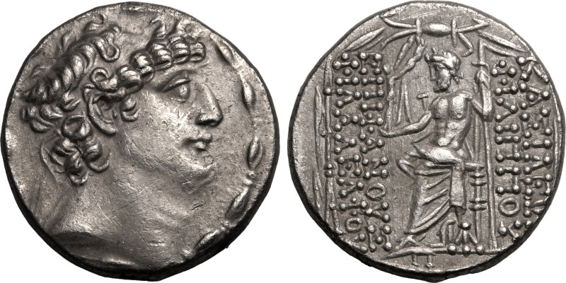 ANCIENT GREECE. SELEUKID KINGDOM. Philip I 'Philadelphos'. 
Silver Tetradrachm,...