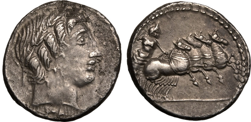 ROMAN REPUBLIC & IMPERATORIAL. Gargilius, Ogulnius and Vergilius. 
Silver denar...