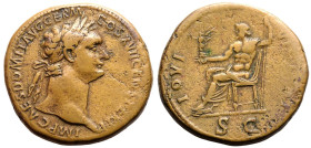 Domitian Æ Sestertius