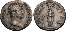 Hadrian AR Denarius