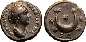 Diva Faustina I (wife of Antoninus Pius) Æ As