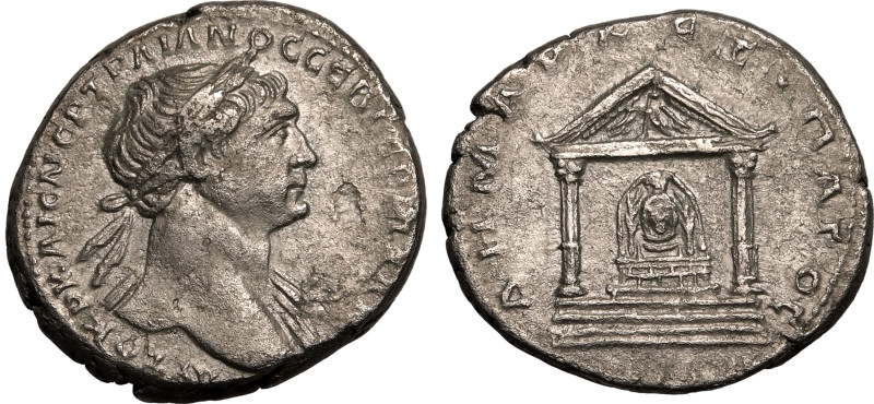 ROMAN PROVINCIAL. ARABIA, BOSTRA. Trajan. 
Silver Tridrachm, AD 112-114. 
Obv:...