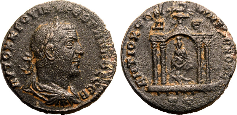 ROMAN PROVINCIAL. SELEUCIS AND PIERIA, ANTIOCH. Trebonianus Gallus. 
Bronze AE3...