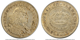 Frederick III 2 Mark 1667/6-GK XF Details (Repaired) PCGS, Copenhagen mint, KM259.1. A gorgeous type rarely seen in the marketplace. HID09801242017 © ...