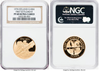 Republic gold Proof "First Settlement" 10000 Kronur 1974 PR68 Ultra Cameo NGC, Royal Mint, KM22. HID09801242017 © 2024 Heritage Auctions | All Rights ...
