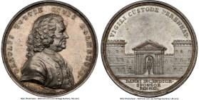 Gustav III silver "Charles Tottie's Death" Medal ND (1777) MS61 NGC, Hildebrand-pg. 181. 43mm. By CJ Wikman. Struck by the Stockholm Fire Insurance Co...
