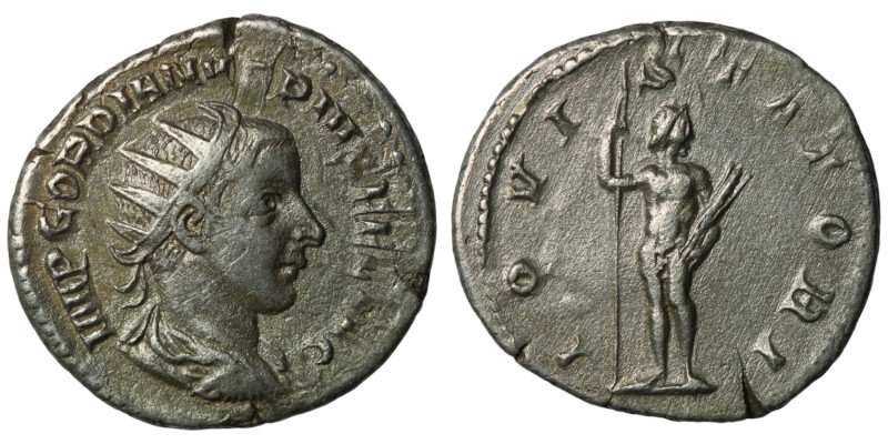 Gordian III. (241-243 AD) AR Antoninianus. Rome. Obv: IMP GORDIANVS PIVS FEL AVG...