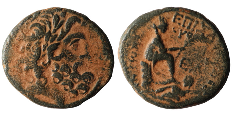 Seleucis and Pieria under P. Quinctillius Varus. (7-6BC). Pseudo-autonomous Bron...