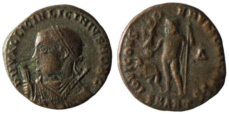 Licinius I. (317-320 AD). Follis. Antioch. Obv: IMP LICINIVS AVG. draped bust of...