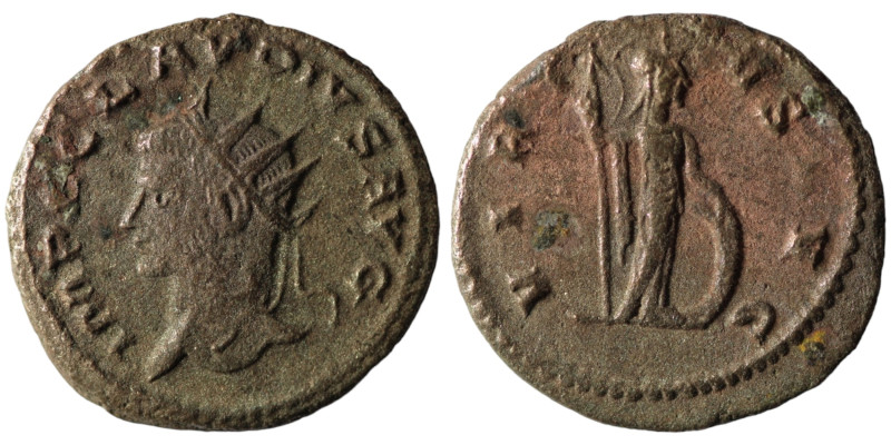 Claudius II. Gothicus. (268-269 AD). BI Antoninianus. Antioch. Obv: IMP C CLAVDI...